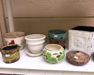 More flower pots 🌸