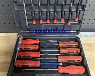 Mechanic's Screwdriver Set in Case