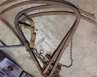 Antique bale rake