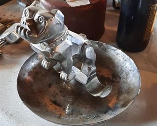 Mack bulldog ashtray 