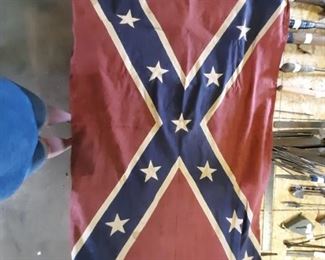 Fabric confederate flag