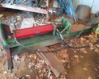 Pto driven log splitter 