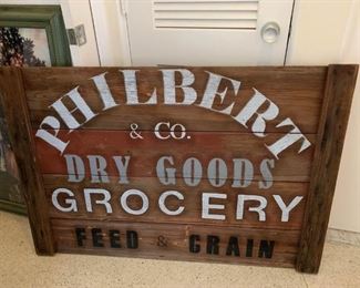 Antique barn wood, custom paint
$300