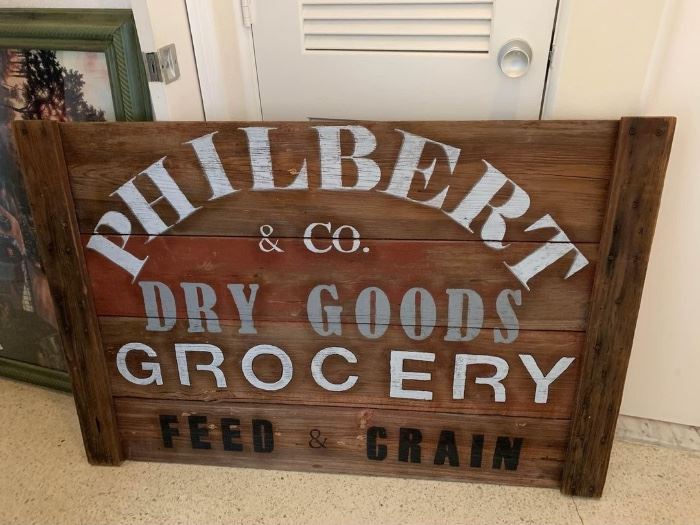 Antique barn wood, custom paint
$300