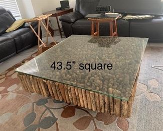 Driftwood coffee table
Part of set $900 for set