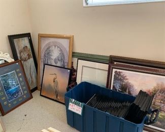 Framed wildlife photos 
$5 each