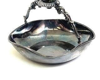 Sterling silver bakelite dish