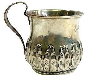Sterling silver baby cup