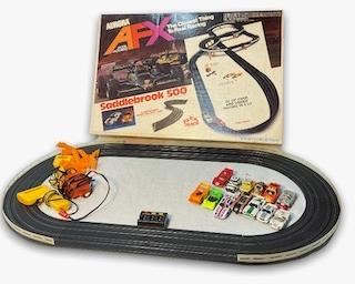 Vintage AFX slot Car Race Track