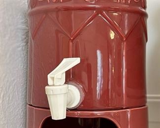 Red Apple Cider Crock