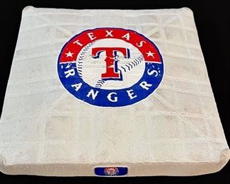 Texas Rangers Baseball Plate Bag