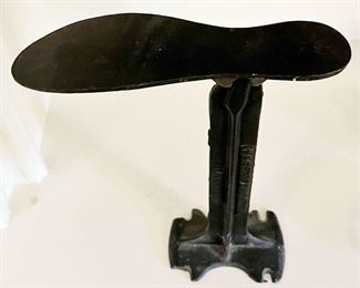 Cast Iron Cobbler Shoe Stand