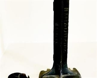 Cast Iron Cobbler Shoe Stand