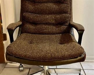 Tweed Upholstered Office Chair