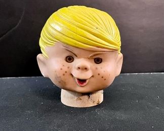 Vintage Dennis the Menace Style Doll Head
