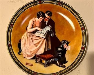 Norman Rockwell Collectible Plate