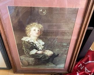 Poster Boy with Bubbles