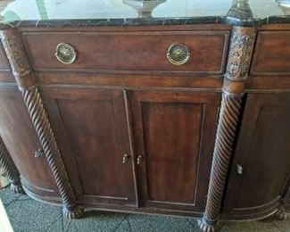 Granite Top Sideboard