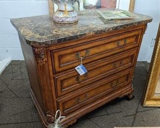 Marble Top Chest