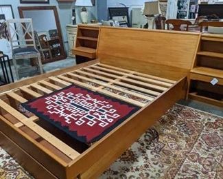 Mid Century Platform Bed