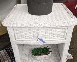 Wicker Nighstand