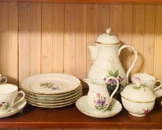 Dresden Luncheon Set