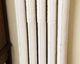 Antique Cast Iron Heater from Hotel del Coronado