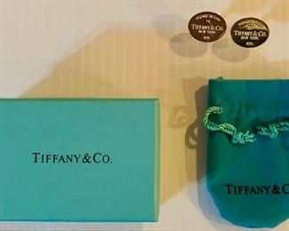 Tiffnay & Co. Sterling Cuff Links