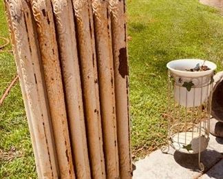 Antique Cast Iron Heater from Hotel del Coronado