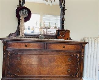 Coordinating Antique Dresser