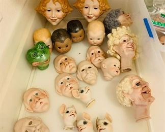 Porcelain Doll Heads