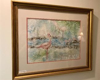 $100 - Esmer Thomas Flamingo