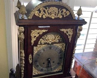 $350 - mahogany and gilt Bracket Clock