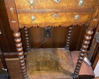 $95 - Oak Shaving Stand 