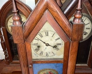 Gothic Clocks  "(left and center)  70 