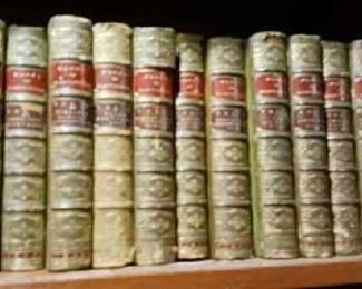 Set Hawthorne Leather books 125