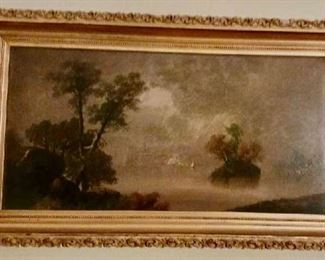 Hudson River style Oil on Board (Moak Brookhaven) 100  each