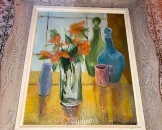 $400 - Myra Green unframed size 16 x 20