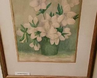 Watercolor of Lillies Lauretta Stephen Jackson  75