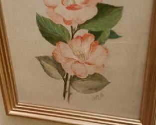 Ora Newton Gibson watercolor Cameillas  60
