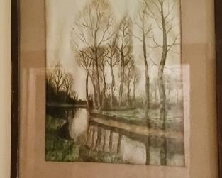 English watercolor forest 75 