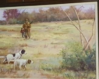 Bill Wilson, Hunting Oil Large 30 X 46   150