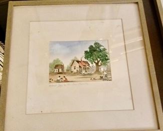 South Carolina low country watercolors Mcintyre  30  ea