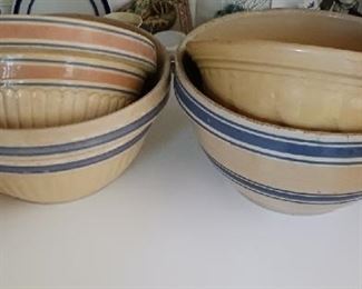 Crock Stoneware Bowls  25 Each