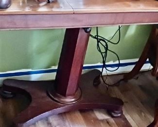 $175 - Victorian reading table (has one side that pulls up to prop a book)