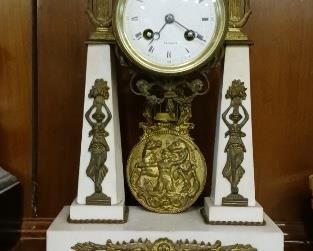 Le Havre France  Marble and Gilt Ormulu Clock  150