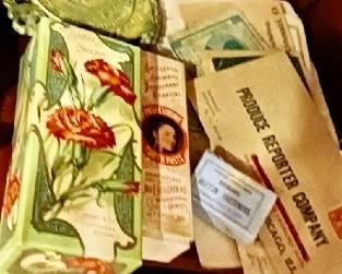 Early Litho Boxed Products and Paper stuff