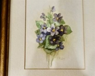 Small E. Roby art piece