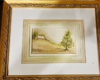 Small Flora Rau art piece