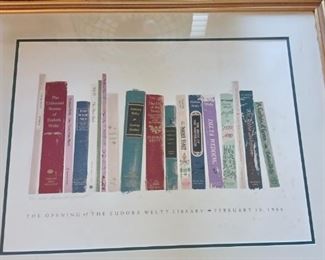$80 - Vidal Clement Friends of the Library Print 